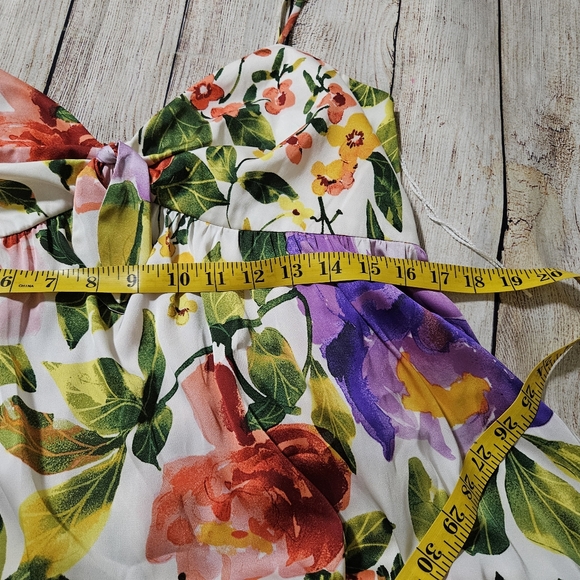 London Times floral sleeveless maxi dress size 10 - Picture 12 of 13